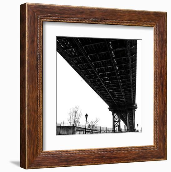 Beneath the Span (detail)-Erin Clark-Framed Art Print