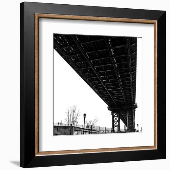 Beneath the Span (detail)-Erin Clark-Framed Art Print