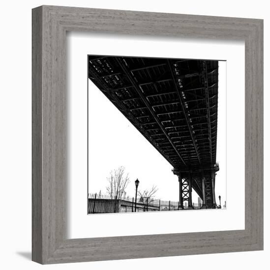 Beneath the Span (detail)-Erin Clark-Framed Art Print