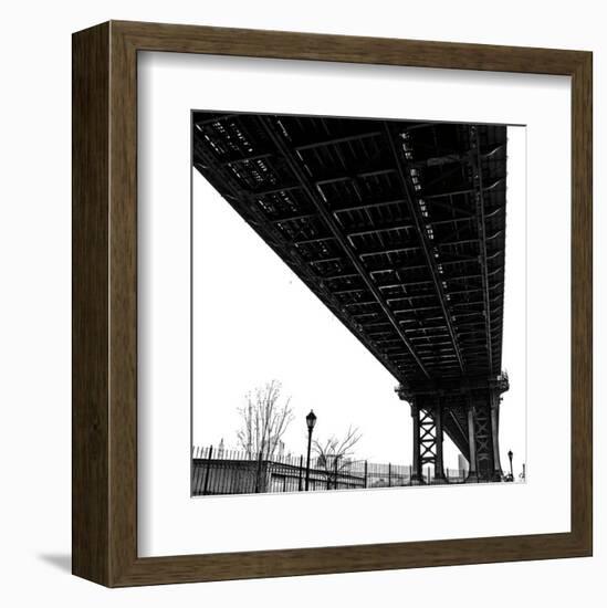 Beneath the Span (detail)-Erin Clark-Framed Art Print