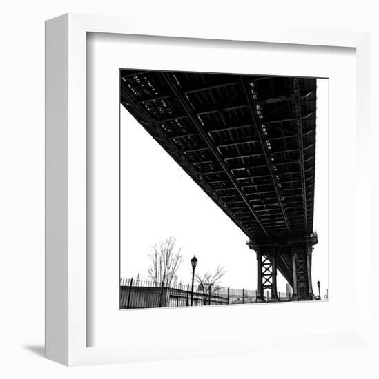 Beneath the Span (detail)-Erin Clark-Framed Art Print