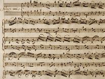 Sheet Music of Andromaca, 1730-Benedetto Marcello-Giclee Print