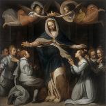 Our Lady of Mercy with the Orphans-Benedetto Marini-Art Print