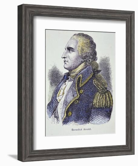 Benedict Arnold (Colour Litho)-American-Framed Giclee Print