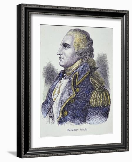 Benedict Arnold (Colour Litho)-American-Framed Giclee Print