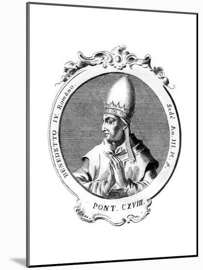 Benedict Iv, Pope of the Catholic Church-null-Mounted Giclee Print