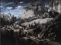 Hannibal Crosses the Alps-Bénédict Masson-Laminated Giclee Print