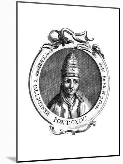 Benedict Xii, Pope of the Catholic Church-null-Mounted Giclee Print