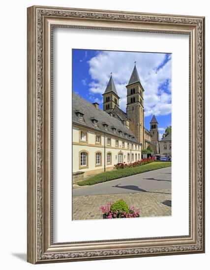 Benedictine Abbey of Echternach, Grevenmacher, Grand Duchy of Luxembourg, Europe-Hans-Peter Merten-Framed Photographic Print