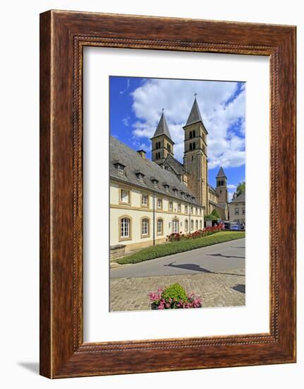 Benedictine Abbey of Echternach, Grevenmacher, Grand Duchy of Luxembourg, Europe-Hans-Peter Merten-Framed Photographic Print