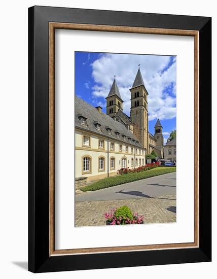 Benedictine Abbey of Echternach, Grevenmacher, Grand Duchy of Luxembourg, Europe-Hans-Peter Merten-Framed Photographic Print