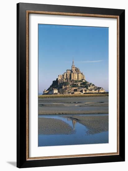 Benedictine Abbey of Mont-Saint-Michel-null-Framed Photographic Print