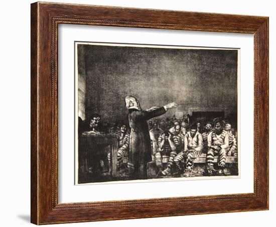 Benediction in Georgia, 1916-George Wesley Bellows-Framed Giclee Print
