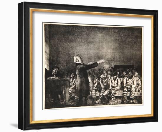 Benediction in Georgia, 1916-George Wesley Bellows-Framed Giclee Print