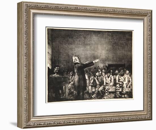 Benediction in Georgia, 1916-George Wesley Bellows-Framed Giclee Print