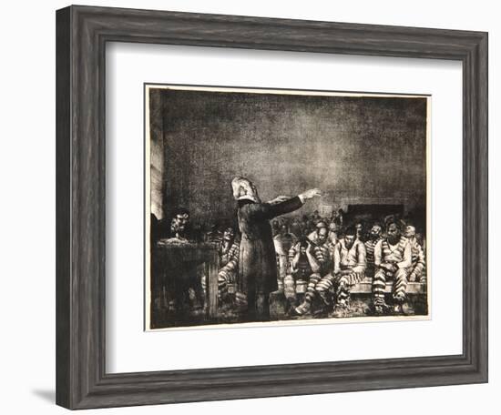 Benediction in Georgia, 1916-George Wesley Bellows-Framed Giclee Print