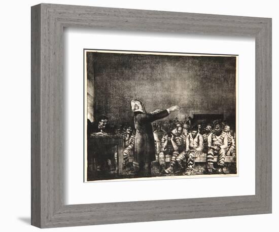 Benediction in Georgia, 1916-George Wesley Bellows-Framed Giclee Print