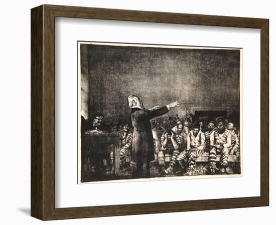 Benediction in Georgia, 1916-George Wesley Bellows-Framed Giclee Print