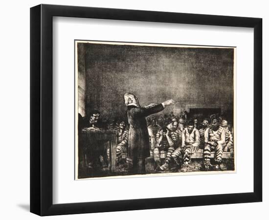 Benediction in Georgia, 1916-George Wesley Bellows-Framed Giclee Print