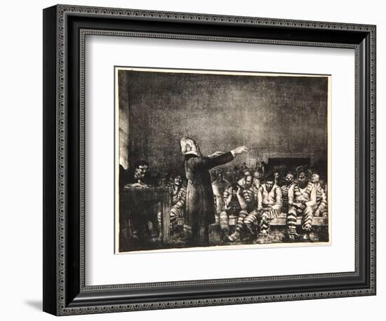 Benediction in Georgia, 1916-George Wesley Bellows-Framed Giclee Print