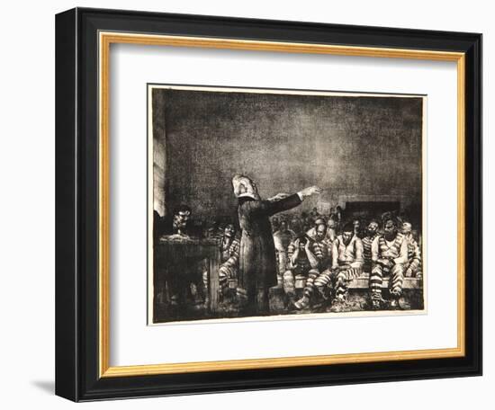 Benediction in Georgia, 1916-George Wesley Bellows-Framed Giclee Print