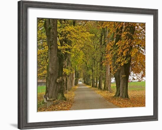 Benediktbeuern, Autumn-Uta Horst-Framed Photographic Print