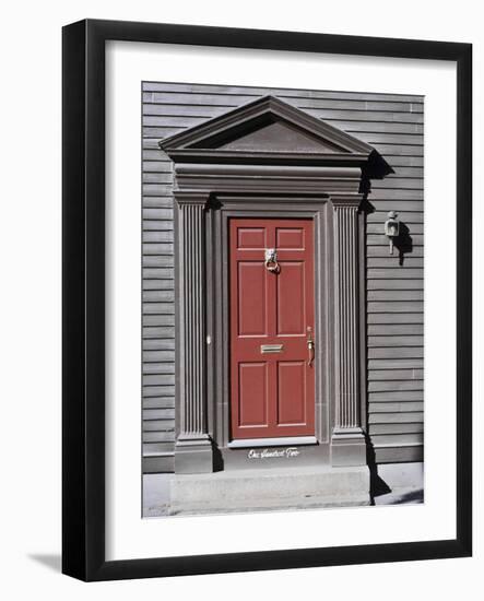 Benefit Street, Providence, Rhode Island, USA-null-Framed Photographic Print