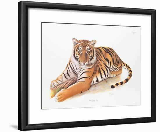 Bengal Tiger-Sean Bollar-Framed Collectable Print