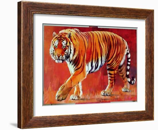 Bengal Tiger-Mark Adlington-Framed Giclee Print