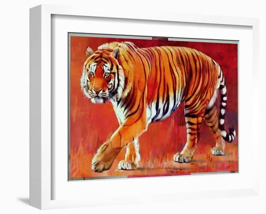 Bengal Tiger-Mark Adlington-Framed Giclee Print