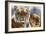 Bengal Tigers in a Zoo Enclosure-null-Framed Photo