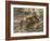 Bengal Tigers, Panthera Tigris Tigris, Bandhavgarh National Park, Madhya Pradesh, India-Thorsten Milse-Framed Photographic Print