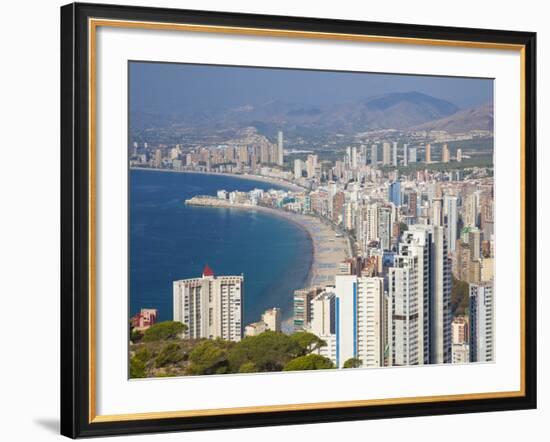 Benidorm, Alicante Province, Spain, Mediterranean, Europe-Billy Stock-Framed Photographic Print