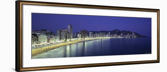 Benidorm, Costa Blanca, Spain-Walter Bibikow-Framed Photographic Print