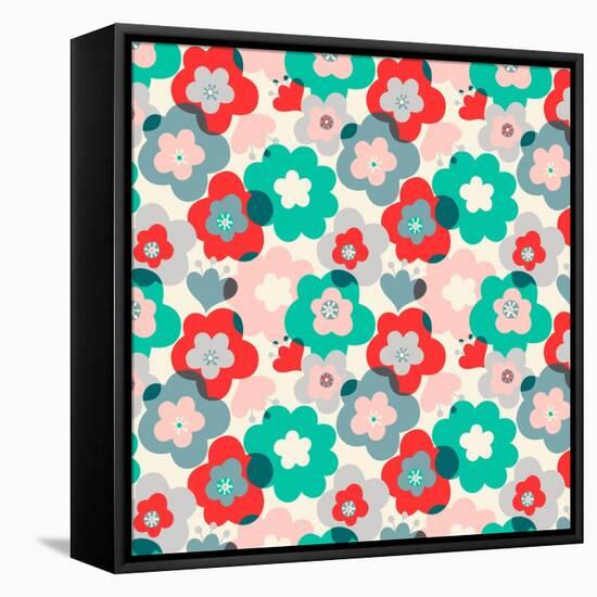 Benita Floral-null-Framed Premier Image Canvas