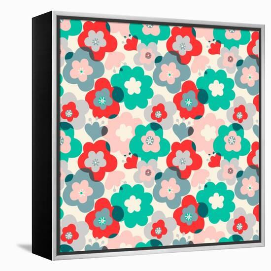 Benita Floral-null-Framed Premier Image Canvas