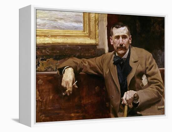 Benito Perez Galdos, 1894, Spanish School-Joaquín Sorolla y Bastida-Framed Premier Image Canvas