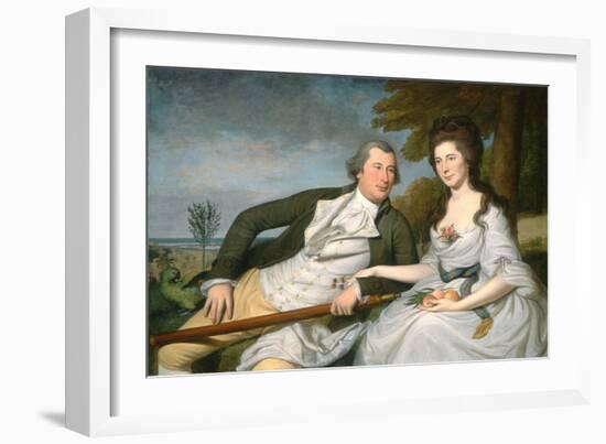 Benjamin and Eleanor Ridgely Laming, 1788-Charles Willson Peale-Framed Giclee Print