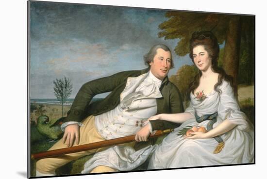 Benjamin and Eleanor Ridgely Laming, 1788-Charles Willson Peale-Mounted Giclee Print