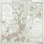 Map of the Parish of St Mary, Islington, London, 1793-Benjamin Baker-Premier Image Canvas