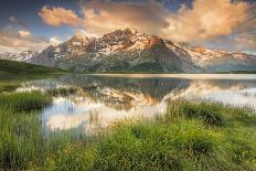Thawing Alpine Lake, Vanoise National Park, Rhône-Alpes, France, June-Benjamin Barthelemy-Photographic Print