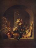 Still Life, Game and Hanging Snipe with Goldfish in a Bowl-Benjamin Blake-Giclee Print