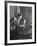 Benjamin Britten Rehearsing with Peter Pears-George Rodger-Framed Premium Photographic Print