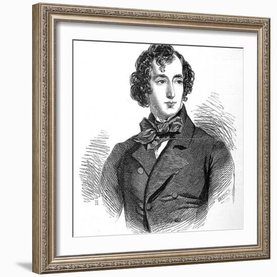 Benjamin Disraeli, 1852-null-Framed Photographic Print