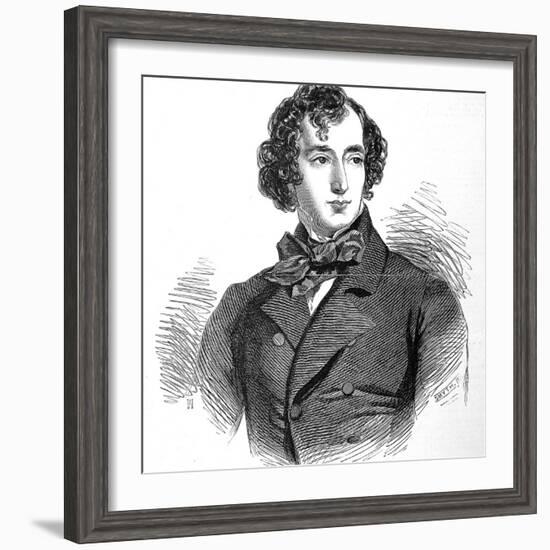 Benjamin Disraeli, 1852-null-Framed Photographic Print