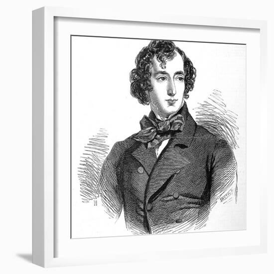 Benjamin Disraeli, 1852-null-Framed Photographic Print