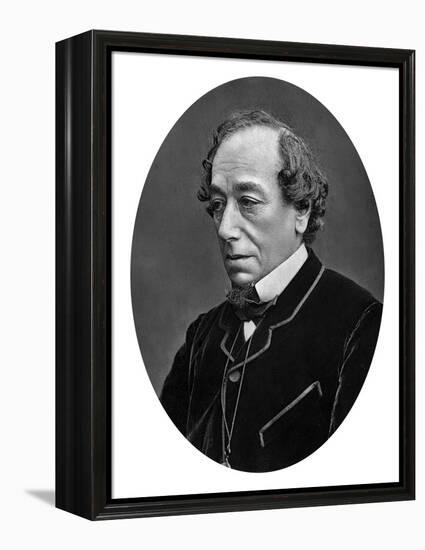 Benjamin Disraeli, 1st Earl of Beaconsfield (1804-188), British Conservative Statesman, C1880-null-Framed Premier Image Canvas