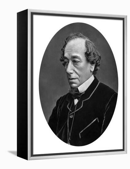 Benjamin Disraeli, 1st Earl of Beaconsfield (1804-188), British Conservative Statesman, C1880-null-Framed Premier Image Canvas