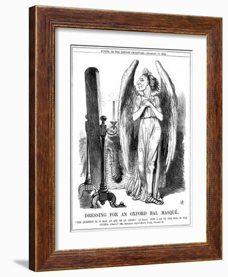 Benjamin Disraeli, British Conservative, Cartoon from Punch, 1864-John Tenniel-Framed Giclee Print