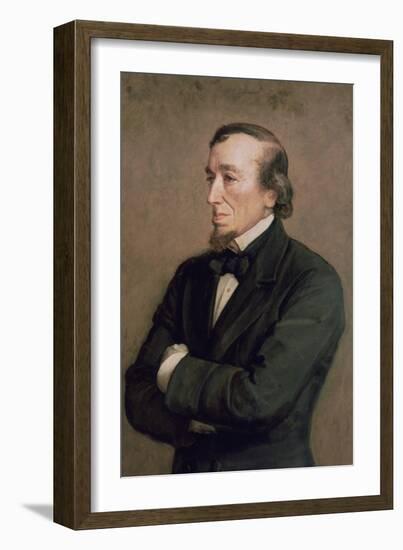 Benjamin Disraeli, Earl of Beaconsfield, (Detail), 1881-John Everett Millais-Framed Giclee Print